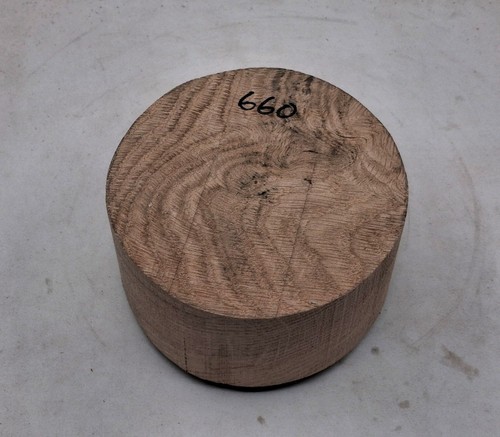 Oak woodturning bowl blank