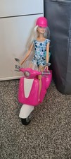 Barbie Pink Scooter Moped