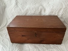 VINTAGE WOODEN STORAGE BOX