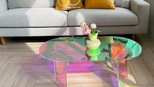 Clear Acrylic Coffee Table