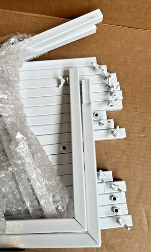 Backdrop stand white - backdrop, metal