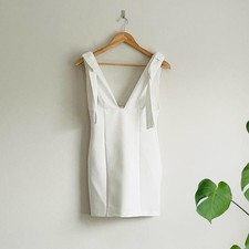 Zara White Mini Dress With