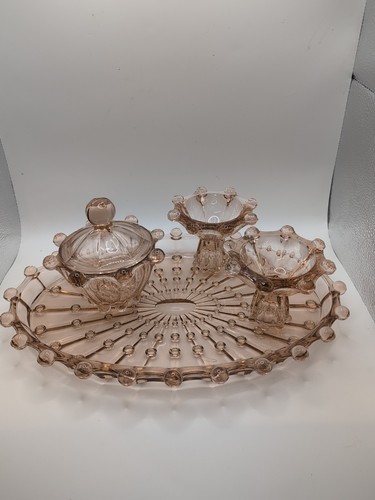 Pink art deco dressing table - deco,