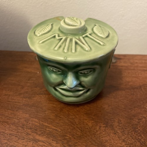 Vintage small mint - vintage, pot