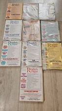 Vintage Reader's Digest Magazines – Set of 10 (1983) – Very Good Condition