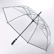 NEW Clear Golf Umbrella with Automatic Wind Resistant Frame