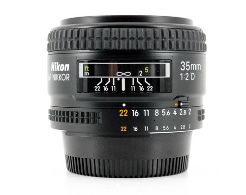 Nikon nikkor 35mm 2d lens - af,