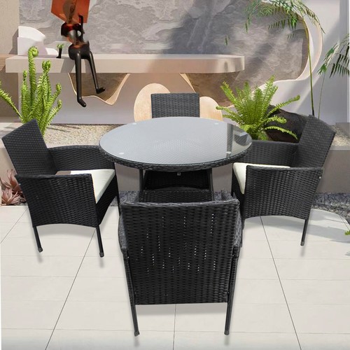 Rattan garden furniture set - rattan,