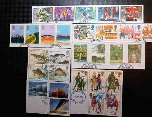 1983 commemorative stamps - gb,