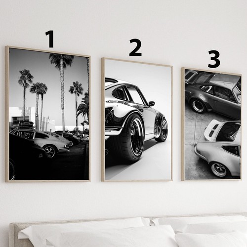 Classic sports car black - sports, and