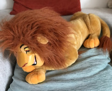 Vintage Disney 1994 Lion King 24" Adult Simba Puppet Soft Toy Plush Hard Face