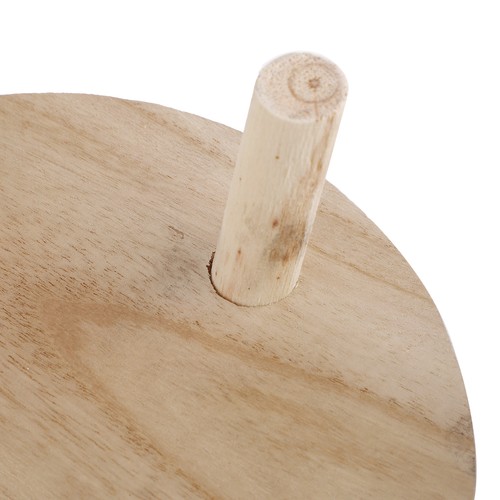 Wood plant stand - plant, natural