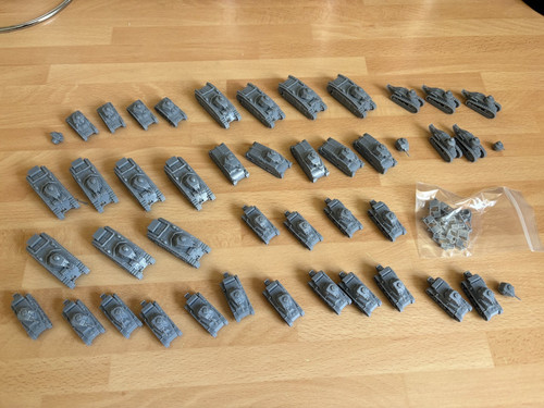 12mm 144 ww2 german - 12mm/1:144,