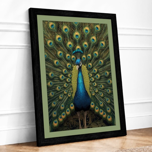 Peacock resplendent botanical - peacock,