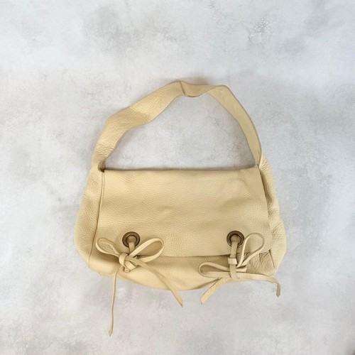 Miu leather shoulder bag - leather,