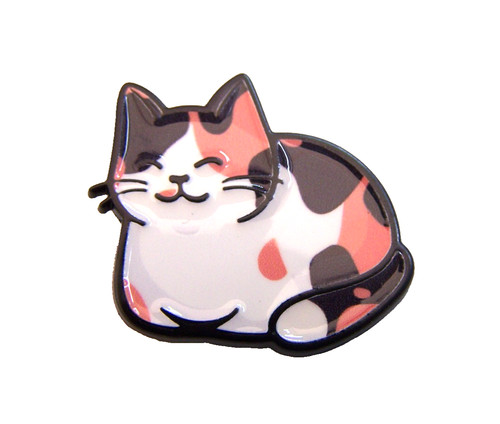 Cute sitting tortoiseshell - sitting, /