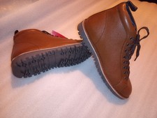 Authentic Lambretta Leather Monkey Boots New Size 8 Mod Legendary Classic Style