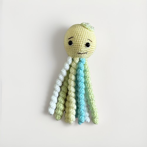 Octopus toy handmade crochet - octopus,