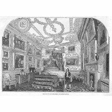 WINDSOR CASTLE Bed Chamber for