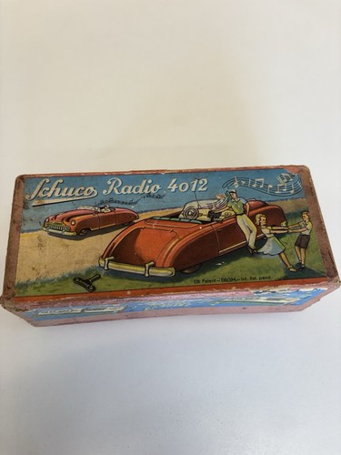 Vintage schuco radio 4012 toy - schuco,