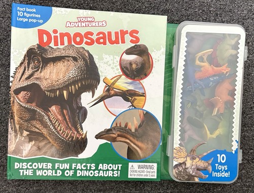 Young adventurers dinosaurs - young,