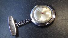 VINTAGE 1970'S TIMEX NURSES FOB WATCH RUNNER