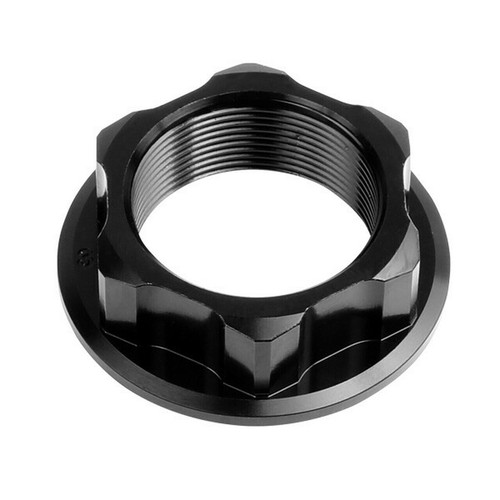 Zeta steering stem nut - nut, black
