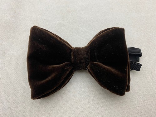 Bow tie brown vintage - co,