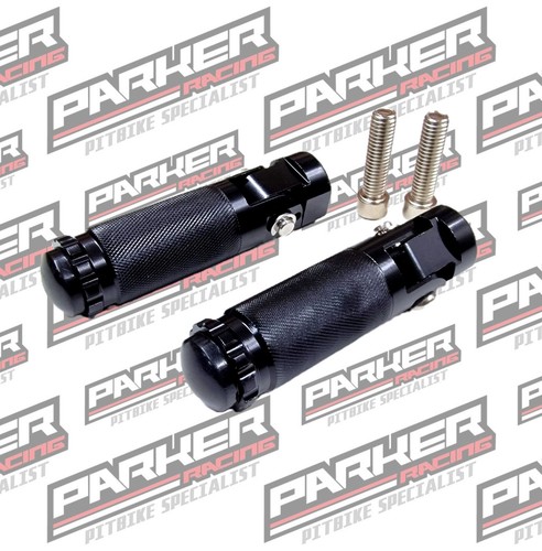 Pit bike race foot peg - foot, set