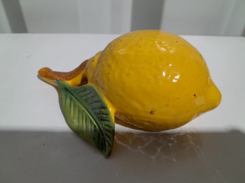 Decorative lemon ornament - lemon,
