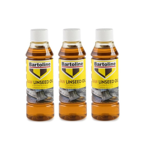 Bartoline raw linseed oil - linseed, wood