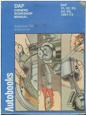 DAF 750 DAFFODIL 31 32 33 44 55 (INCL VANS) 1961-73 WORKSHOP MANUAL *HARDBACK*
