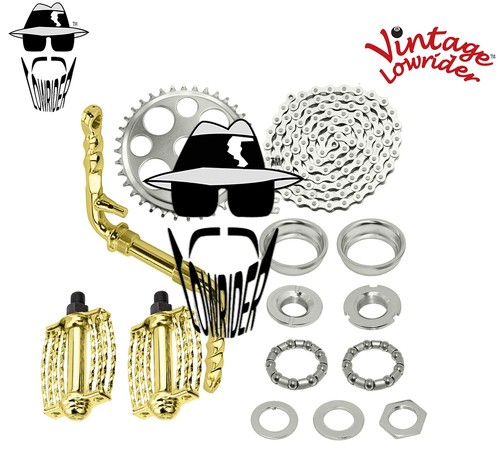 Vtg lowrider twisted crank - -,