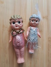 Vintage Kitsch Carnival Dolls