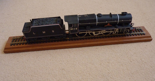 Mahogany train display - mahogany,