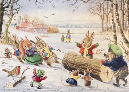 Vintage nostalgic christmas - nostalgic,