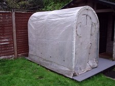 CLASSIC JEWETT CAMERON GREENHOUSE POTTING SHED STEEL FRAME 8 FT X 4 FT  6ft TALL