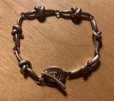 Links of London 925 Silver 6 Knot Bracelet