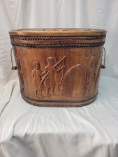 Heavily carved camphor wood - carved,