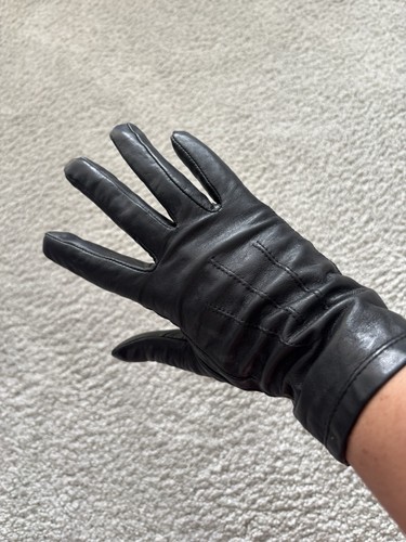Used cabin crew leather - leather, gloves