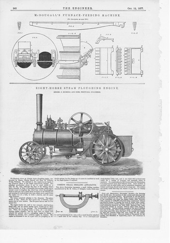 Burrell sons thetford - thetford, 8hp