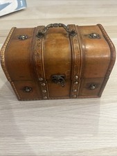 Wooden Chest Storage Box with