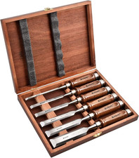 EZARC 6Pc Wood Chisel Set CRV