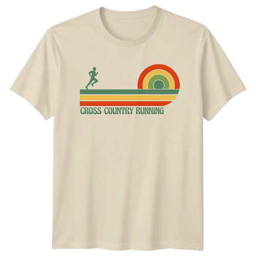 Cross country running - running, t-shirt