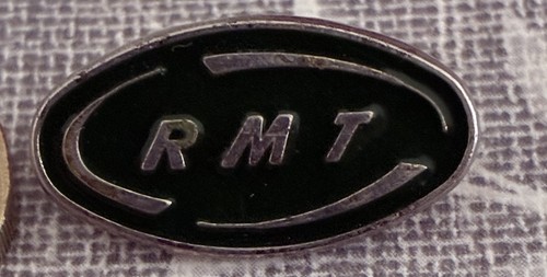 Rmt union enamel - enamel, badge