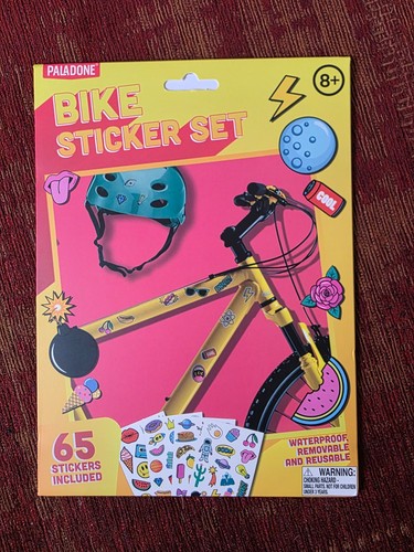 Kids scooter bike stickers - bike,