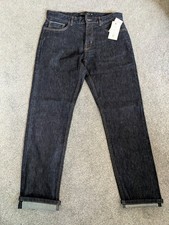 BNWT Very Mens Selvedge Jeans Slim Fit 32 Regular