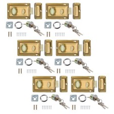 Brass Finish Front Door Lock