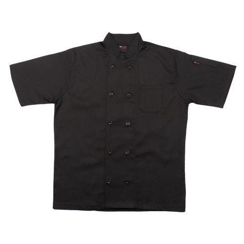 Chef jacket plastic - plastic, button