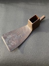 ANTIQUE ENGLISH ADZE HEAD BY BRADES.
